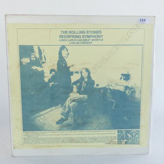 The Rolling Stones, Bedspring Symphony (A Box Lunch And Meat Whistle Live In Concert)